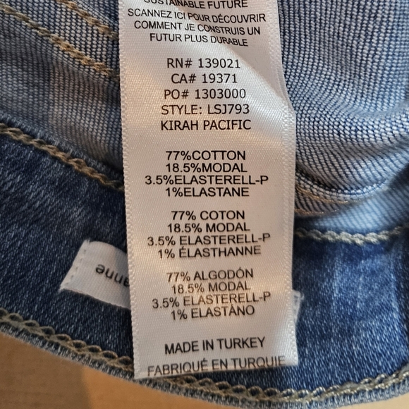 Frame Le Skinny De Jeanne Distressed Ripped Knee Denim Jeans size 29 - Picture 6 of 8